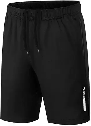 Men’s training shorts — product photograph