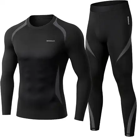 Men’s thermal base-layer set — product photograph