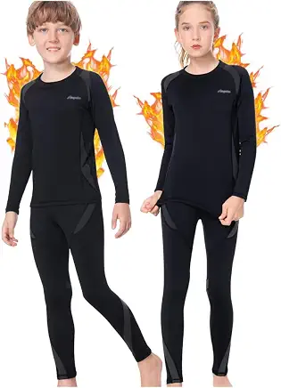 Children’s thermal base-layer set — product photograph